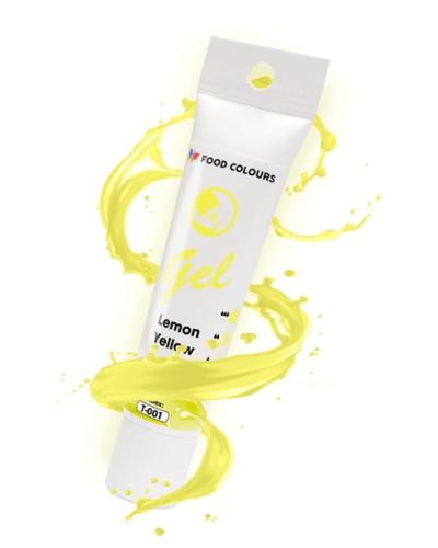 Barwnik spożywczy w żelu CYTRYNOWY ŻÓŁTY 30g Food Colours-079d874dbf25c1178a9905368a6ca1b7