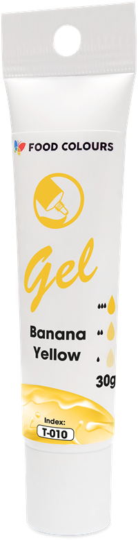 Barwnik spożywczy w żelu BANANOWY ŻÓŁTY 30g Food Colours-807943541b62c96b4d568eb51ad9a729
