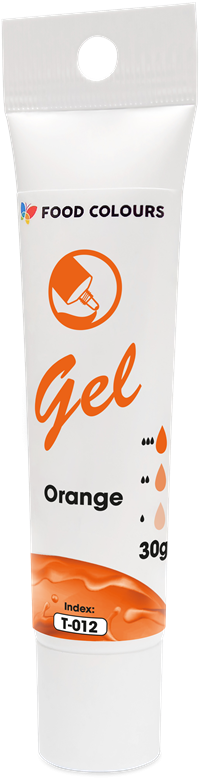 Barwnik spożywczy w żelu POMARAŃCZOWY 30g Food Colours-8702fddbfc147395751db0f15216ac03