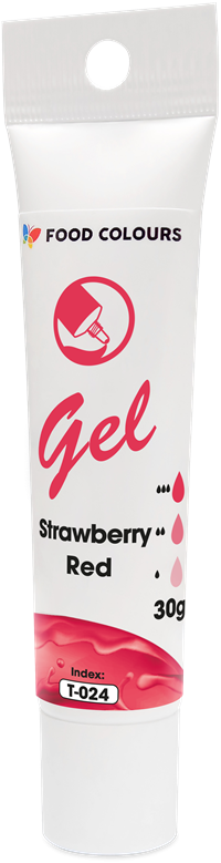 Barwnik spożywczy w żelu TRUSKAWKOWY CZERWONY  30g Food Colours-d1bb7aec958b6edb4017d97249ebb76c
