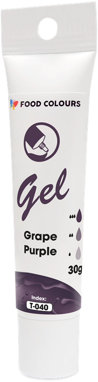 Barwnik spożywczy w żelu WINOGRONOWY 30g Food Colours-30a847ce83021296fb6b11d3605b527c
