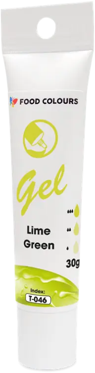 Barwnik spożywczy w żelu LIMONKOWY 30g Food Colours-844c0affa7db802320df5ebdff0f6757