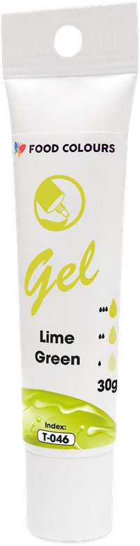 Barwnik spożywczy w żelu LIMONKOWY 30g Food Colours-844c0affa7db802320df5ebdff0f6757
