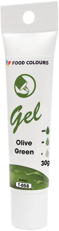 Barwnik spożywczy w żelu ZIELONY OLIWKOWY 30g Food Colours-c51b48972e93bc4a0ca416635365d33a