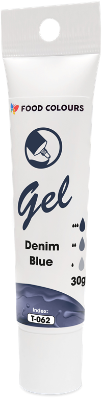 Barwnik spożywczy w żelu JEANSOWY NIEBIESKI 30g Food Colours-b25724366917b91d55726f3a6442f8ed