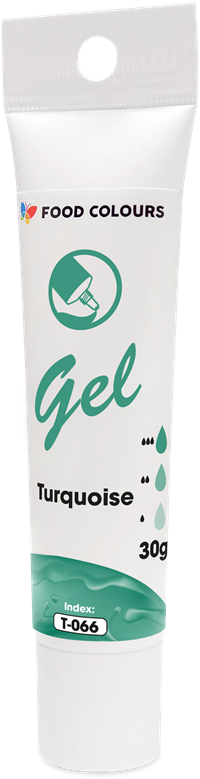 Barwnik spożywczy w żelu TURKUSOWY  30g Food Colours-8c6ae485b2571c33fc697320c0e65ec0