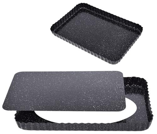 Forma blacha do pieczenia TARTY MAZURKA 31x21x3 cm NON STICK-73e152b80b051b58a6853ea58655b5a3
