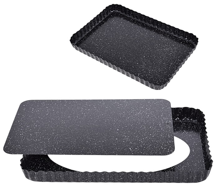 Forma blacha do pieczenia TARTY MAZURKA 31x21x3 cm NON STICK-73e152b80b051b58a6853ea58655b5a3