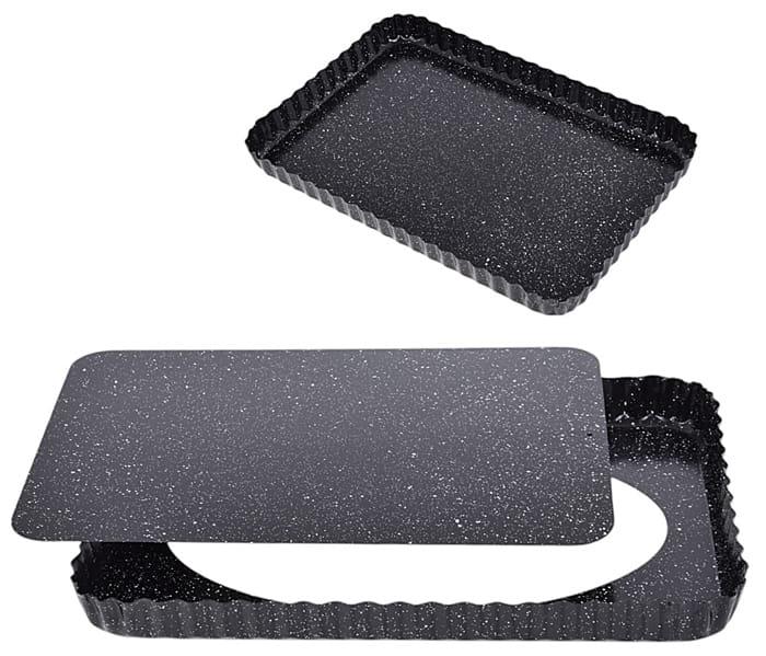 Forma blacha do pieczenia TARTY MAZURKA 31x21x3 cm NON STICK-73e152b80b051b58a6853ea58655b5a3