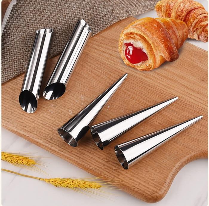 10x Foremki do pieczenia RUREK Z KREMEM rurki XXL 12cm  stal nierdzewna-0068c0812517c327d93d7820e83f184a