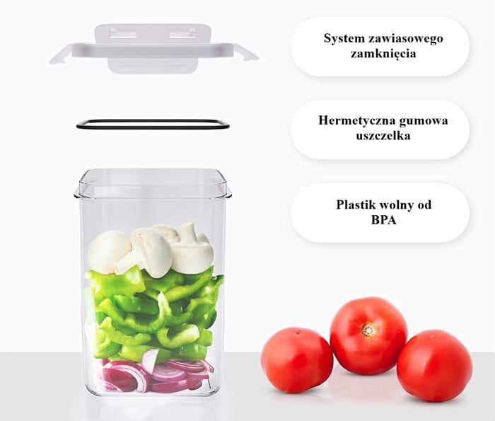 24 X Pojemniki na żywność hermetyczne do przechowywania ZESTAW POJEMNIKÓW-c459a9c13b2e9cf04b7d33cbf15029ab