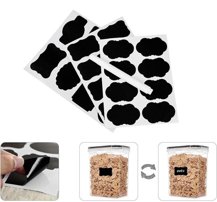 24 X Pojemniki na żywność hermetyczne do przechowywania ZESTAW POJEMNIKÓW-9f56512417ef8456f9a9c294cef24080