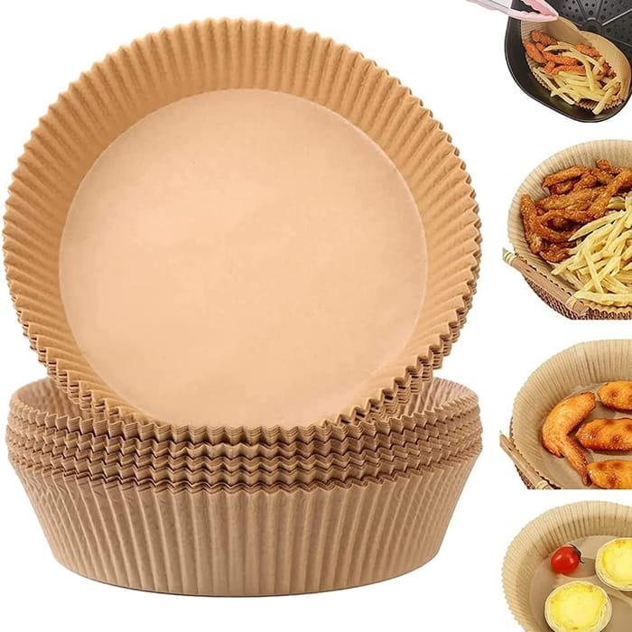 Papier do pieczenia wkład do frytkownicy powietrznej AIR FRYER 20cm/100szt okrągły-01a9345963b9d3c75430fa37b2148ed5