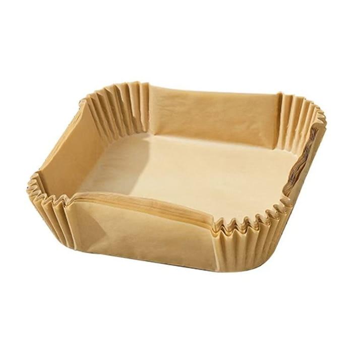 Papier do pieczenia wkład do frytkownicy powietrznej AIR FRYER 16cm/100szt kwadrat-33419d4fcea29be153a18117480995f3