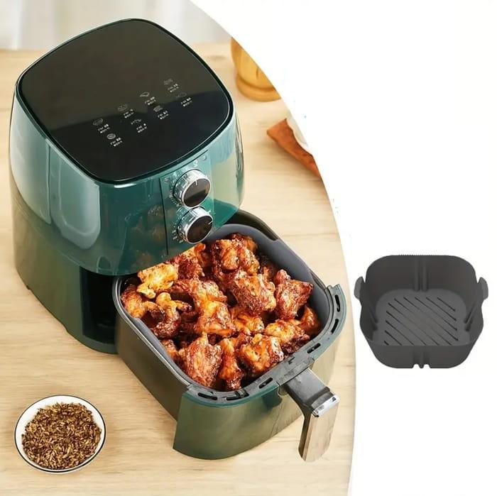 Wkład silikonowy do frytkownicy beztłuszczowej AIR FRYER 16cm forma do pieczenia-c468d3a1696d7db6f2767ad344ffa705
