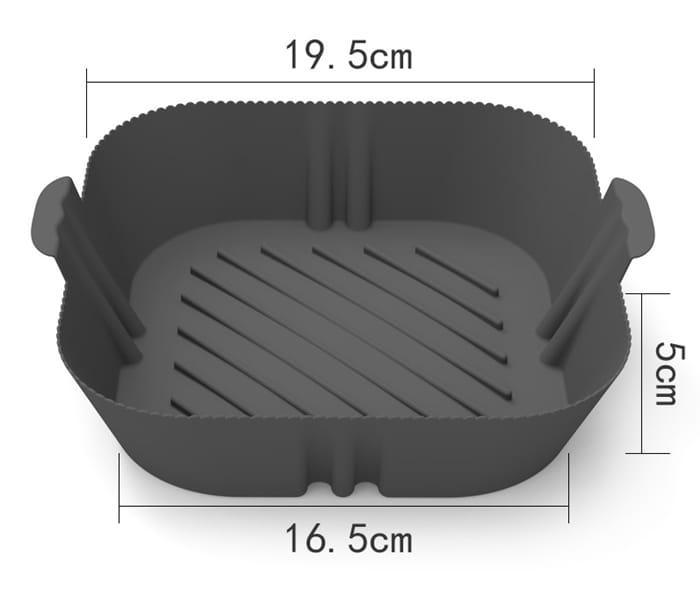 Wkład silikonowy do frytkownicy beztłuszczowej AIR FRYER 16cm forma do pieczenia-33ff07e0a2040676d9526e9fd88b8940
