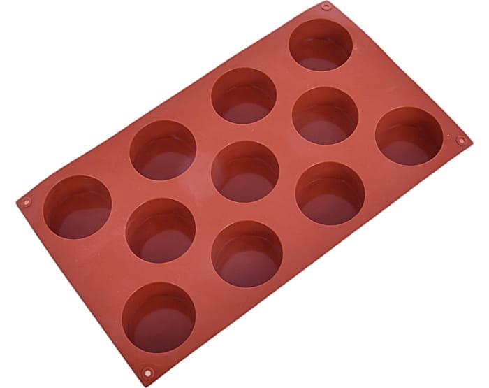 Silikonowa Forma do Monoporcji CYLINDER 50xh30mm 11 Gniazd  Desery Musy-0124302f6aff65cfb1f7aa78cd740abc