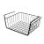 Kosz podwieszany pod półkę organizer metalowy  30cm koszyk CZARNY-a6a224189c3a8999c046b257eff3fe10
