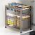 Organizer kuchenny z 2 wysuwanymi koszami  stalowy 24,5x39x42cm-4dc4a6c47a3d788b793afb2a2bd1fef9