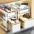 Organizer kuchenny z 2 wysuwanymi koszami  stalowy 24,5x39x42cm-42845c8abbe97392ba1d0ac094e2d9e0