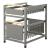Organizer kuchenny z 2 wysuwanymi koszami  stalowy XL 29,5x39x42cm-f8316e90f4f86ddc3bc9cf2f409a88b8