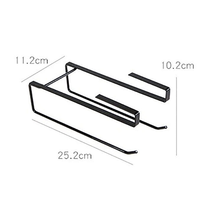 Uchwyt uniwersalny wieszak pod półkę  ręczniki ściereczki ubrania CZARNY-d392e444e294cf8a6029747b448831c5