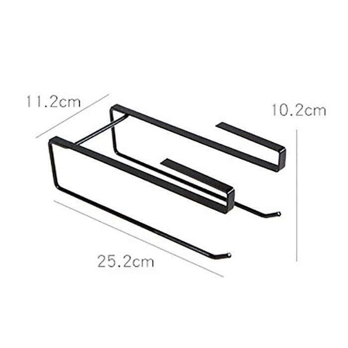 Uchwyt uniwersalny wieszak pod półkę  ręczniki ściereczki ubrania CZARNY-d392e444e294cf8a6029747b448831c5