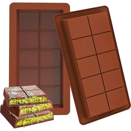 Forma silikonowa do dubajskiej czekolady tabliczka XXL 22x10 cm czekolada-e7a428cffdc28bb743fb5778793b0713