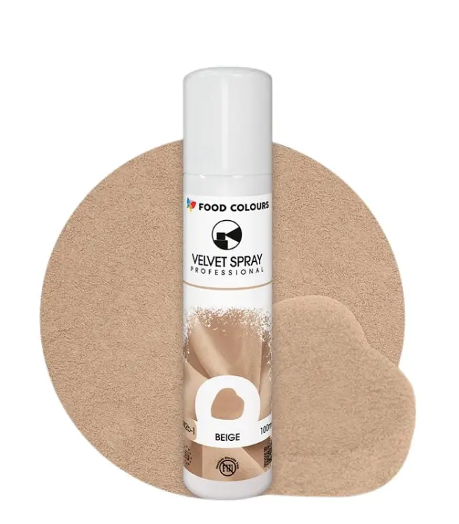 Zamsz w Sprayu BEŻOWY Food Colours Velvet 100 ml  Beige-e65824cc7ac1d1ad3a494398b82cb62b