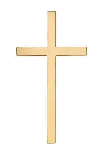 Topper na bok  tortu  KRZYŻ złoty akrylowy 12 cm Komunia Święta-04ec6d09c0fe27ab2a3f935ec6059610