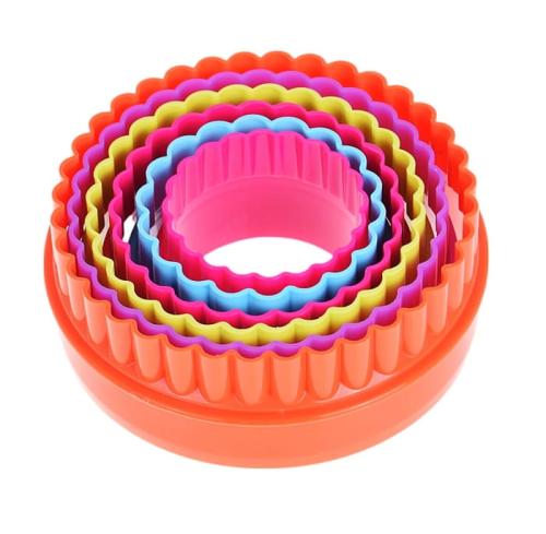 Zestaw Dwustronnych Wykrawaczy do Ciastek  6 szt  Foremki do Pierników