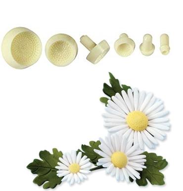 Wykrawacze do środka kwiatów z masy cukrowej foremki 6szt