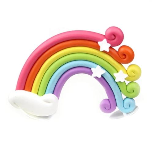 Topper ozdoba na tort Tęcza Rainbow
