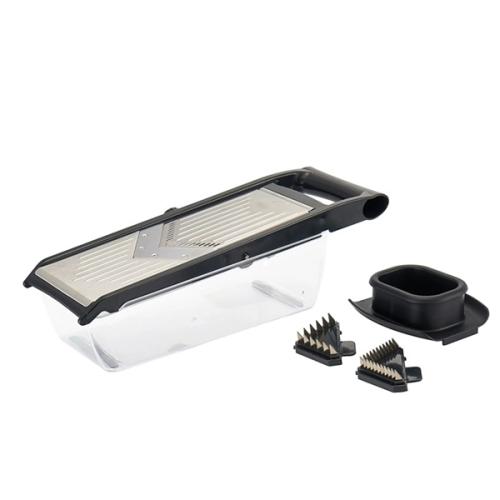 Szatkownica do warzyw Krajalnica ręczna z pojemnikiem wymienne ostrza