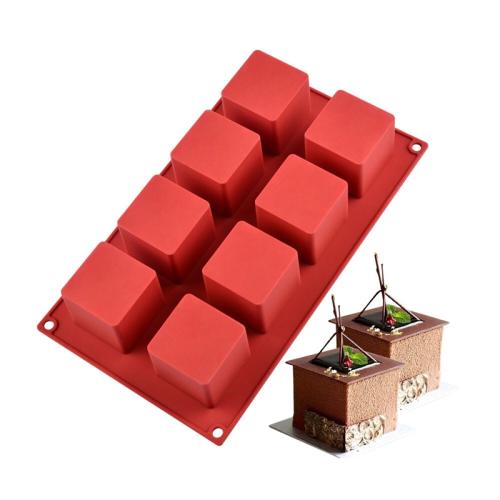 Forma silikonowa do monoporcji KWADRAT  CUBE 50x50xh50mm