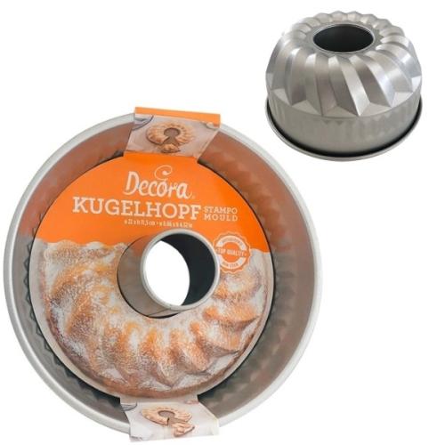 Forma do pieczenia babki KUGELHOPF 22cm Decora blacha