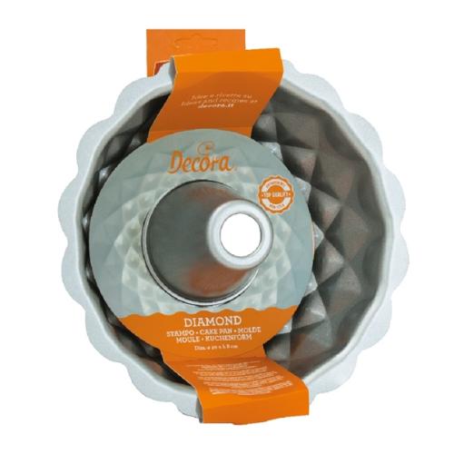 Forma do pieczenia babki DIAMOND 20cm Decora blacha