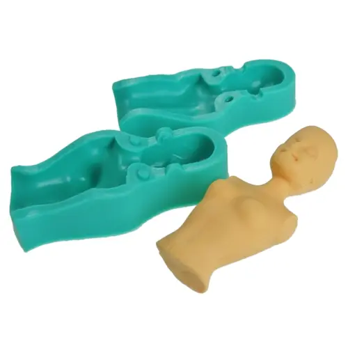 Forma silikonowa do masy cukrowej 3D KOBIETA Tułów z Głową