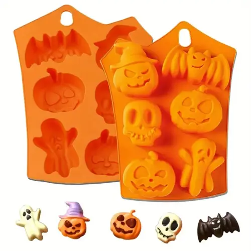 Forma silikonowa do pieczenia HALLOWEEN duszek dynia nietoperz