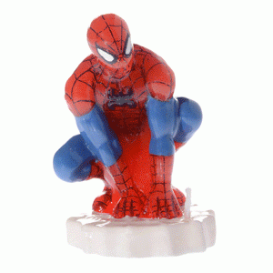 Świeczka na tort 3D SPIDERMAN