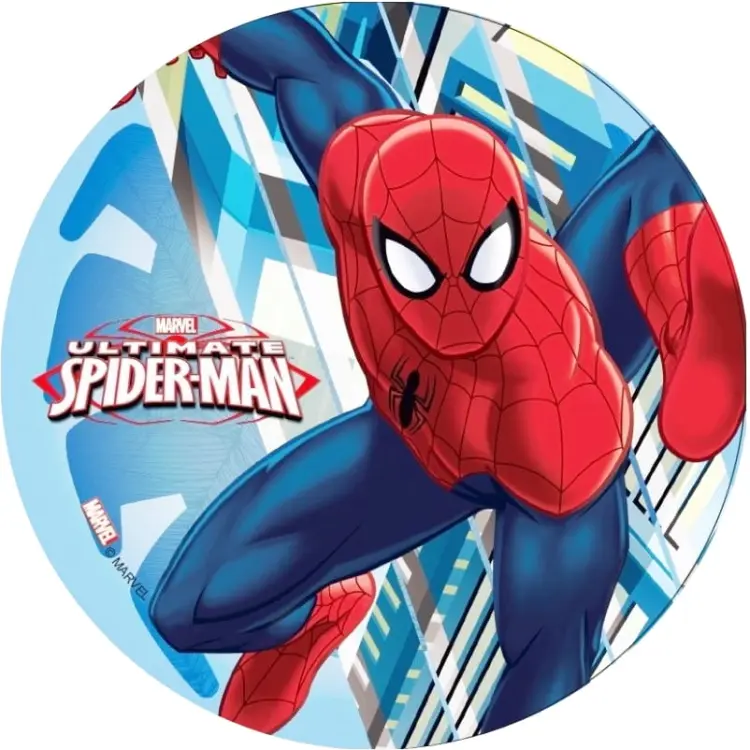 Opłatek na tort SPIDERMAN wz4-b4514163afb6f4c0be70a6a93ec85517