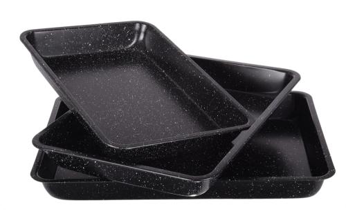 Zestaw form do pieczenia 3 szt blacha 