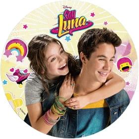 Opłatek na tort SOY LUNA wz4