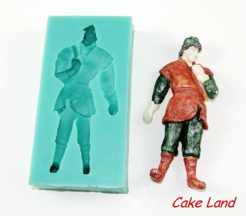 Forma silikonowa 3D DRWAL, LEŚNICZY, MYŚLIWY 