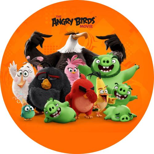 Opłatek na tort ANGRY BIRDS wz5