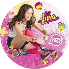 Opłatek na tort SOY LUNA wz2