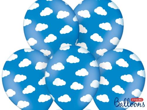 Balony Chmurki 30 cm  4 szt