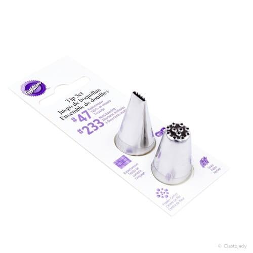 Zestaw Tylek nr. 233 Trawa + nr. 47 Plecionka WILTON