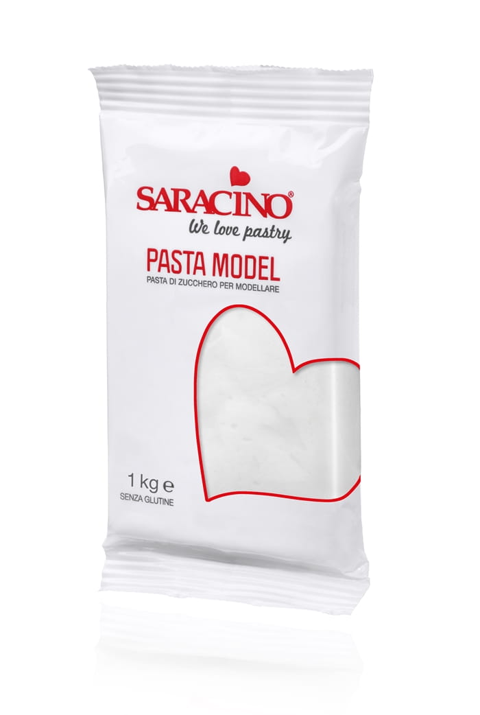 Masa do Modelowania Biała 1 kg SARACINO