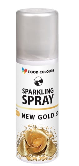 Barwnik Spożywczy w Sprayu ZŁOTY 50ml